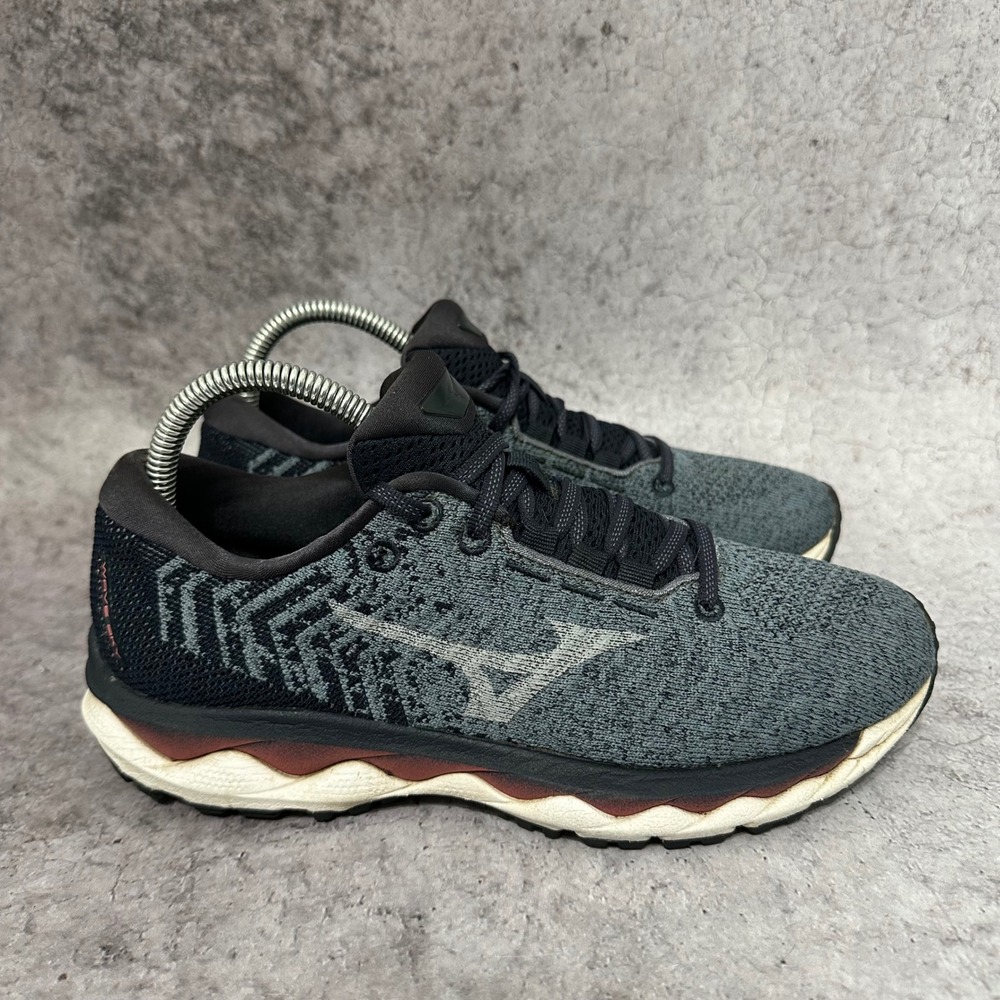 Mizuno Wave Sky Waveknit 3 Running Shoes Womens 8 Grey (NO INSOLES)